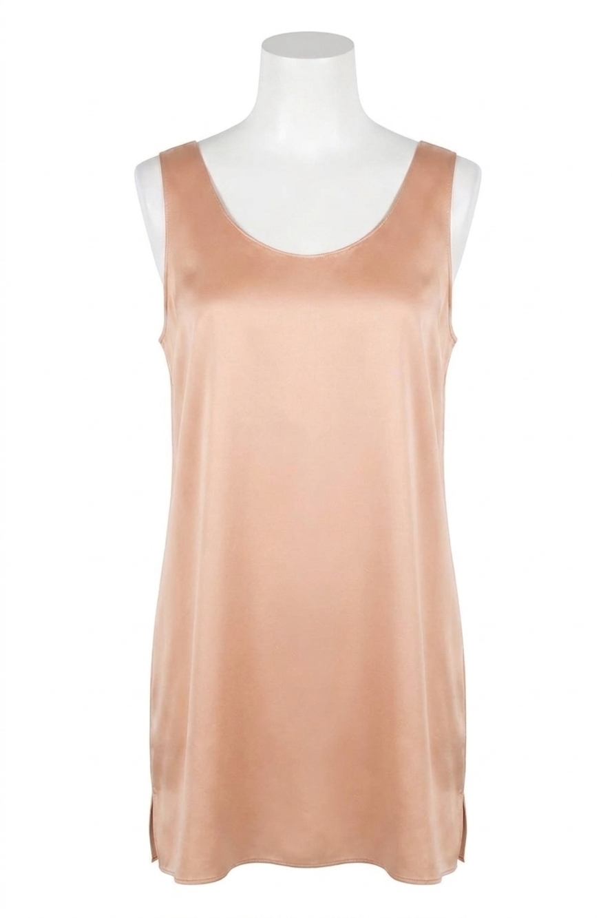 NEW LAFAYETTE 148 women's finley silk blouse in parfait
